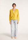 Gilet avec cordon en coton Aniss 6200 Blanc - 02 Blanc