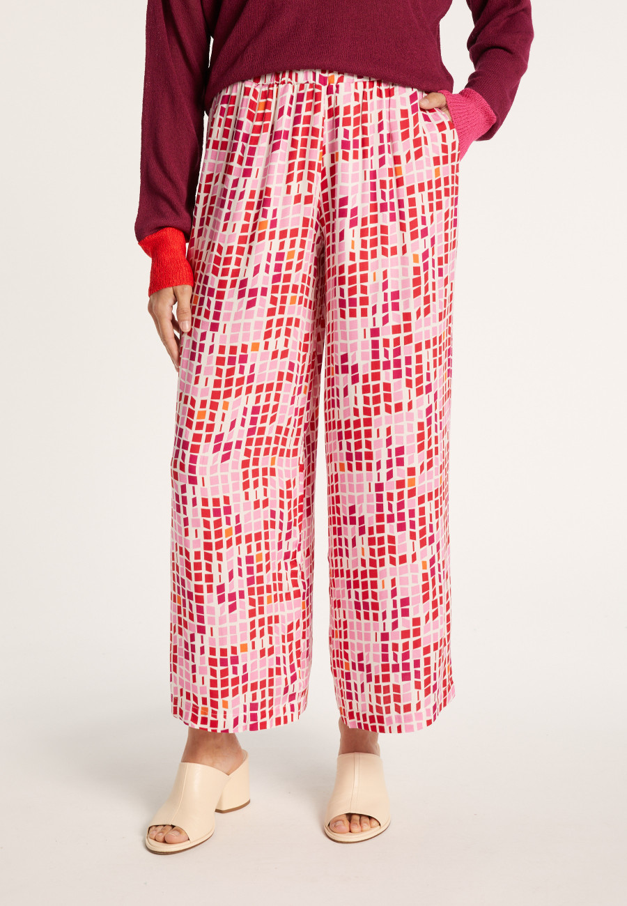 Pantalon à motifs mosaïque - Agadir