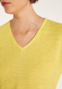 T-shirt uni col V - Mae 6461