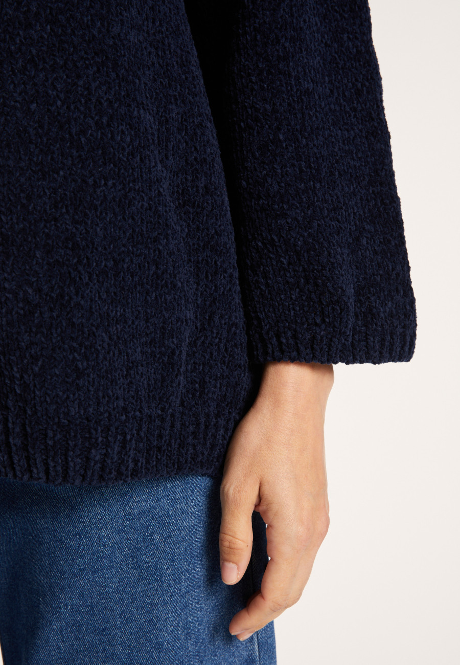 Cardigan Tamanho de veludo de algodão - Mounia