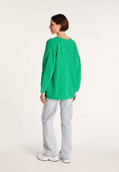 Pull en coton col V - Mariette