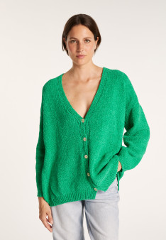 Pull en coton col V - Mariette