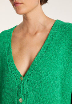 Pull en coton col V - Mariette