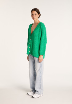 Pull en coton col V - Mariette