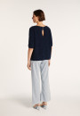 Petit pull en coton manches courtes - Marcelin 6461 acacia - 08 jaune