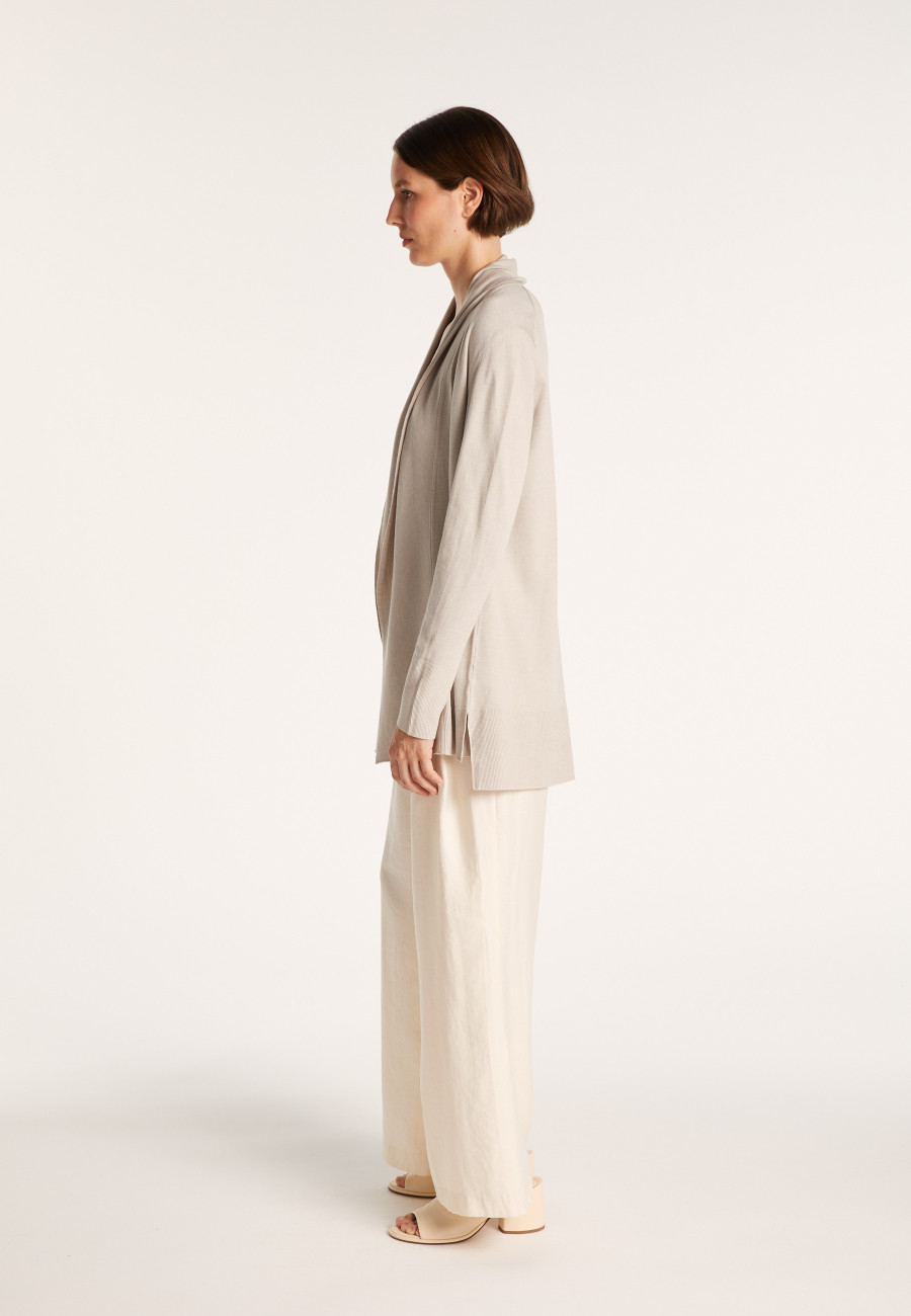 Gilet en laine et viscose - Agata