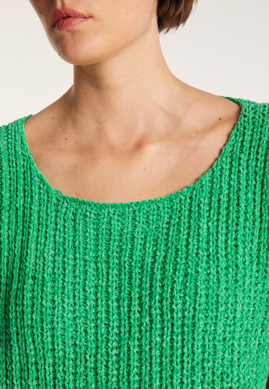 Petit pull en velours de coton - Marcelin