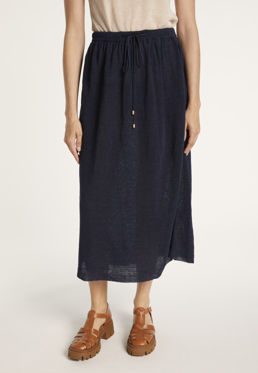 Long linen skirt - MAELY