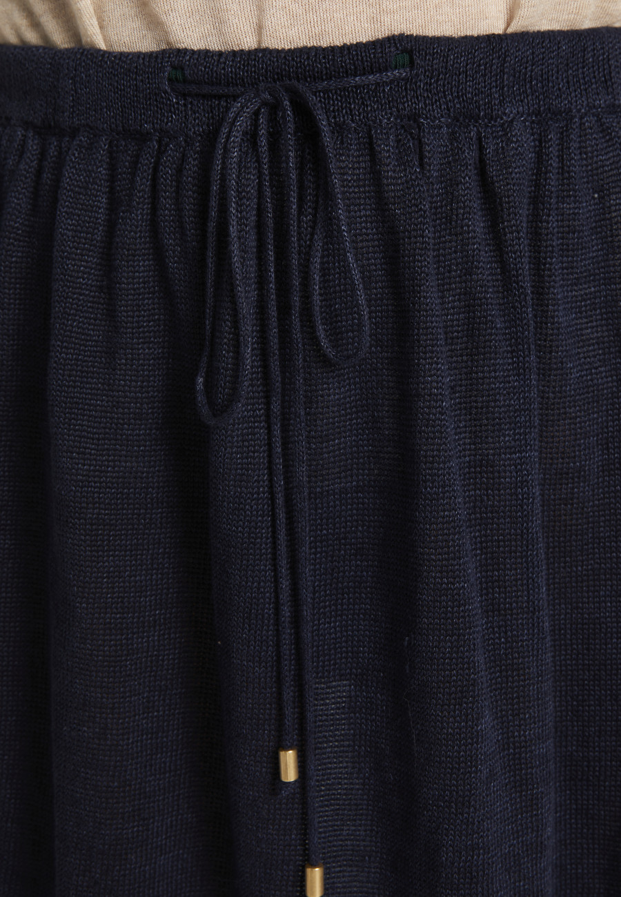 Saia longa 100% linho - Maely