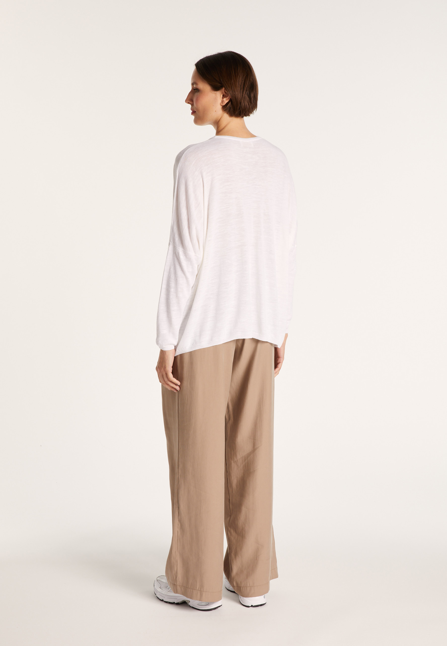 Long gilet en lin - Ballon 6800