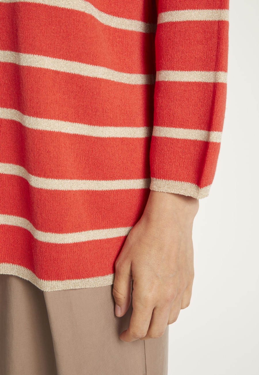 Striped round-neck jumper - MARIAH