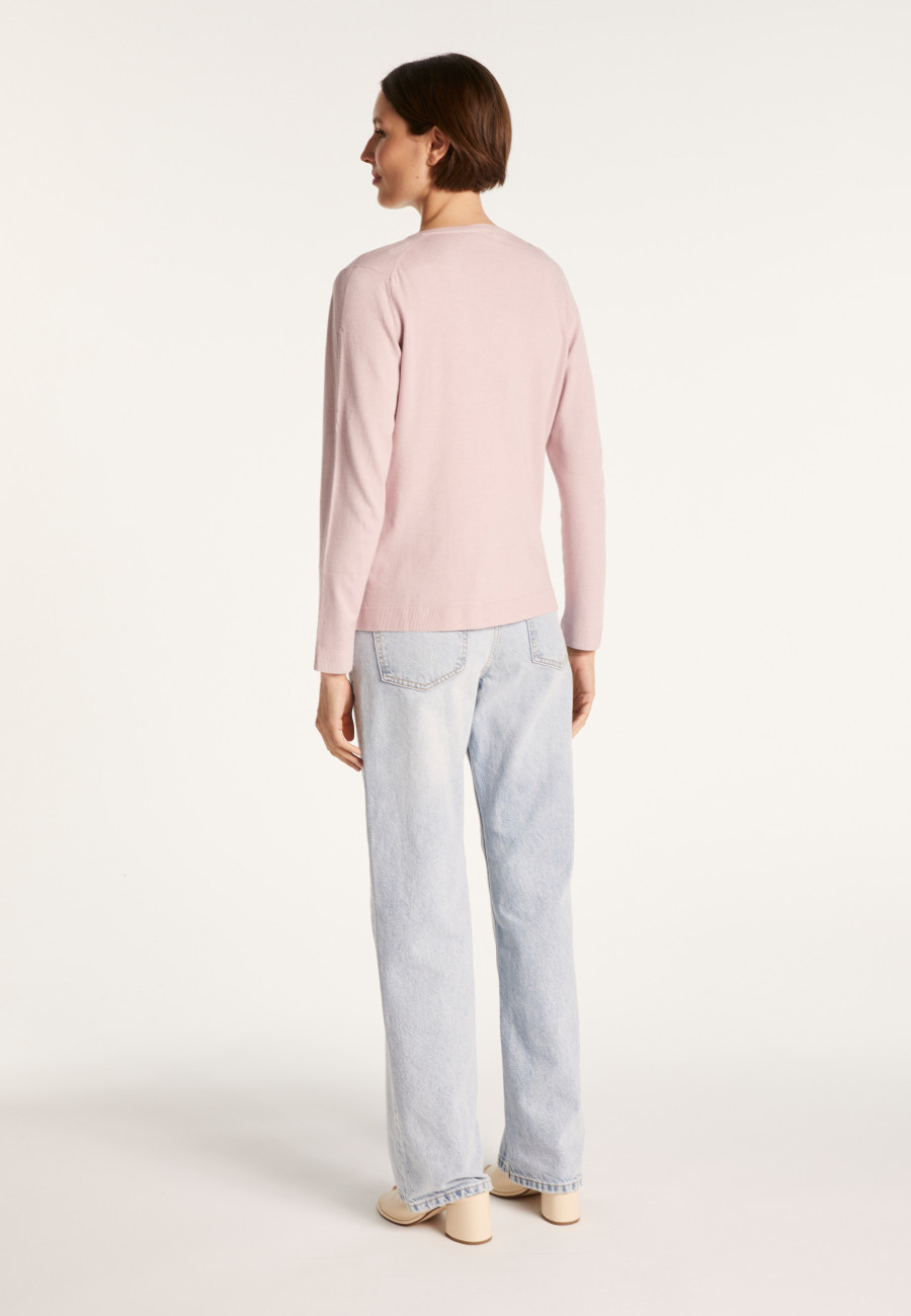 Wool and viscose cardigan - Athènes