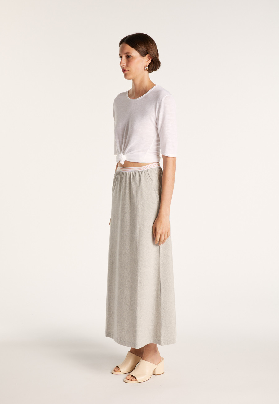 Long cotton skirt - MAGNOLIA