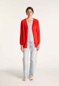 Gilet bicolore col V - Jasmin