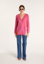 Gilet bicolore col V - Jasmin