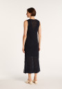 Longue robe en lin flammé - Come
