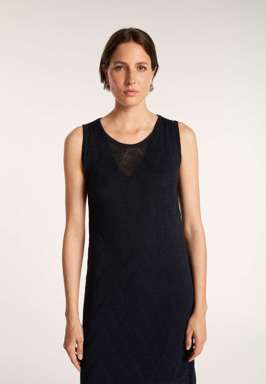 Vestido longo de linho - Come