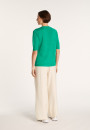 Round-neck slub linen T-shirt - Bonnie