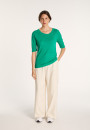 Round-neck slub linen T-shirt - Bonnie