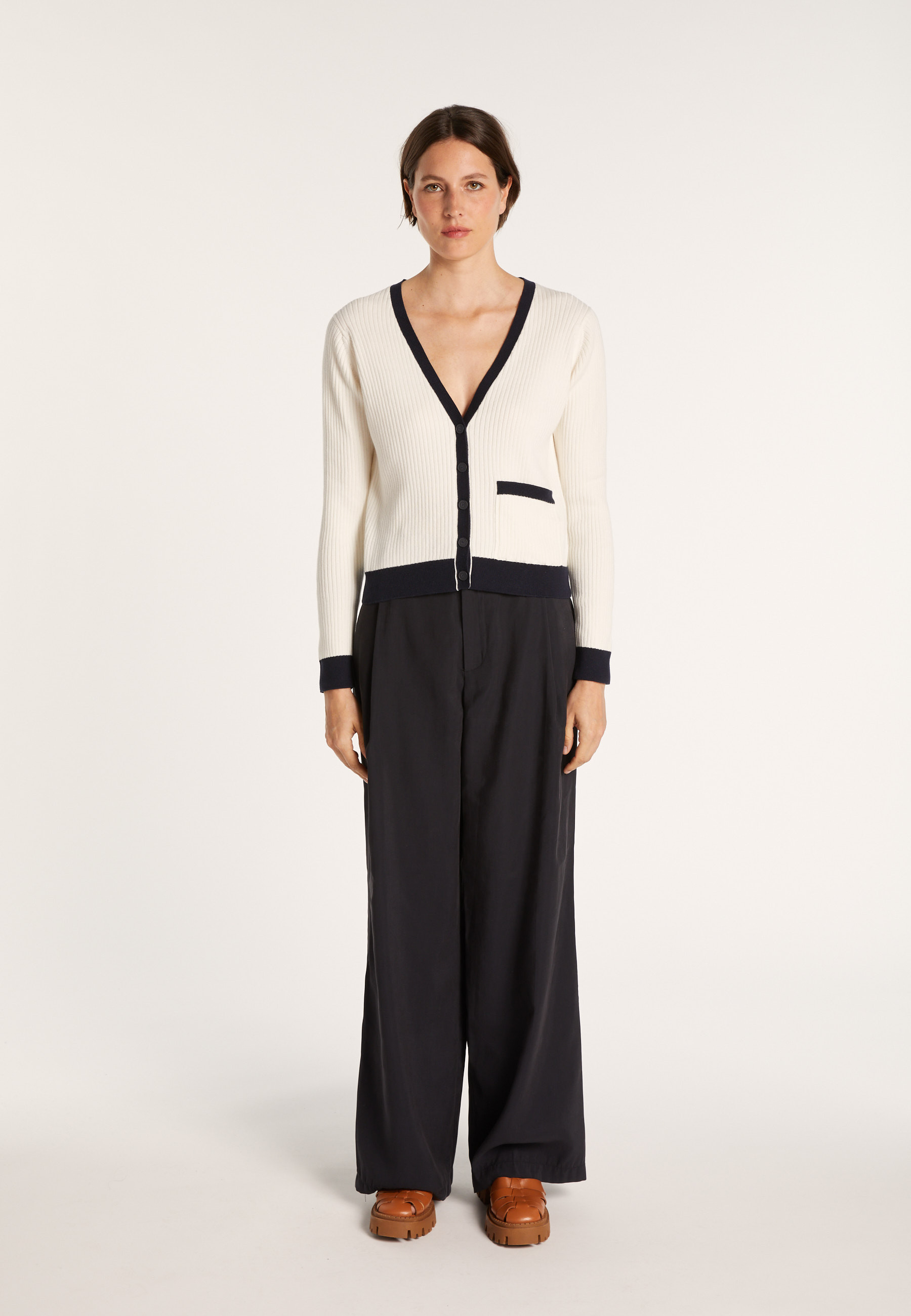 Gilet en coton bio - Alexia