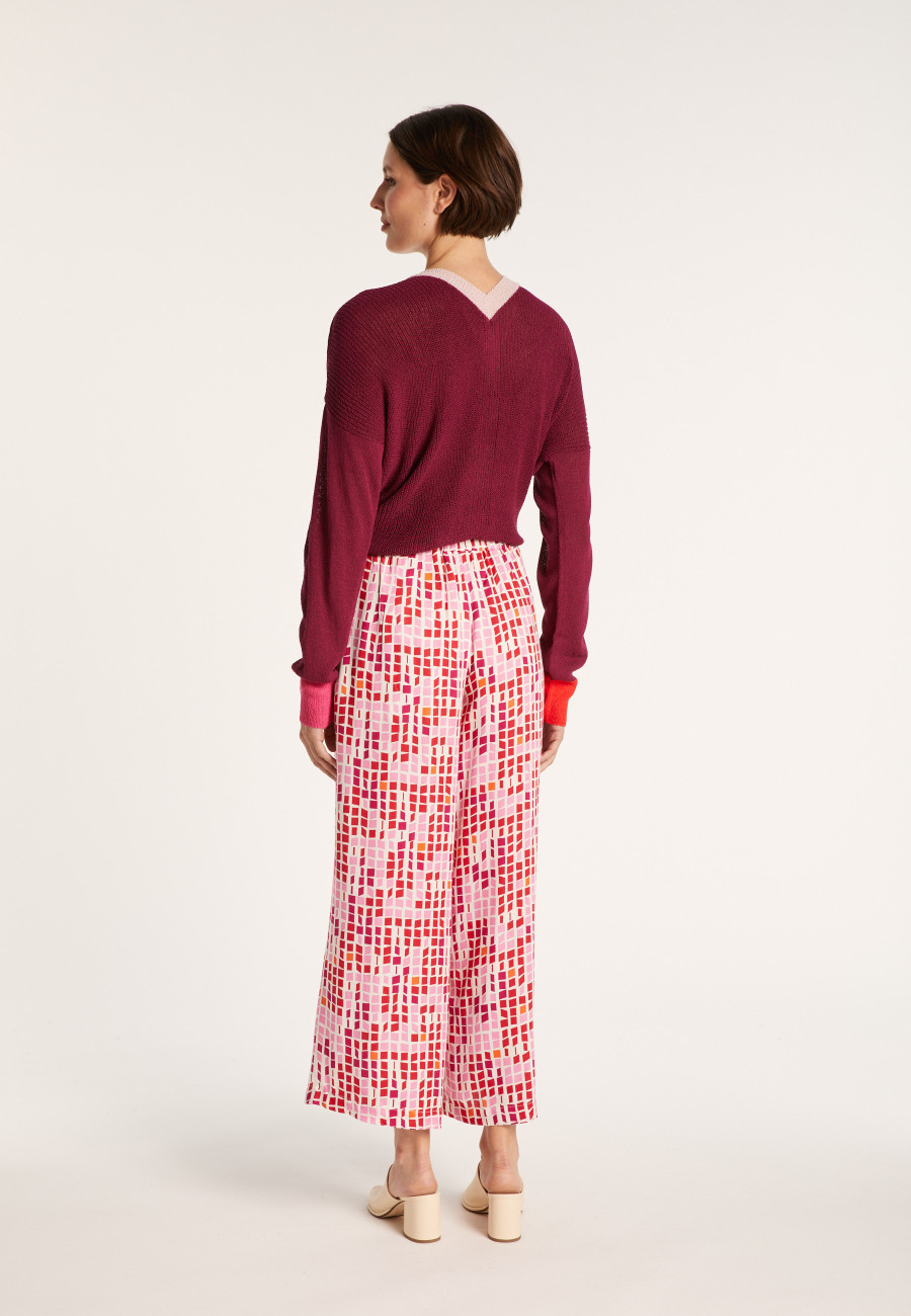 Pantalon à motifs mosaïque - Agadir