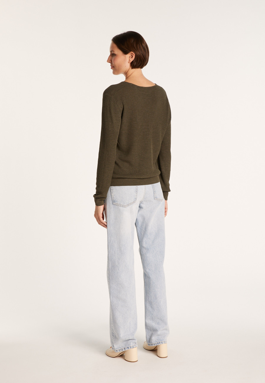 Gilet à poches en lin flammé - Beauté