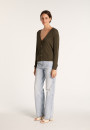 Slub linen cardigan with pockets - Beauté