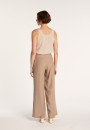 Iridescent effect round neck tank top - Ness
