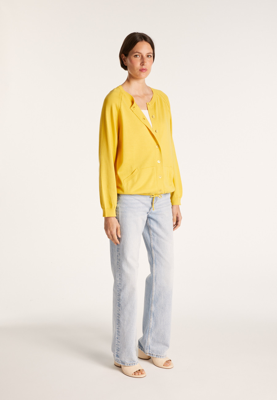 Vest with cotton cord - Aniss