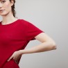 BANG T SHIRT EN LIN 6881 GRENADE- 51 BORDEAUX