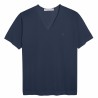 Woamn V collar tshirt Fil Lumière Débora
