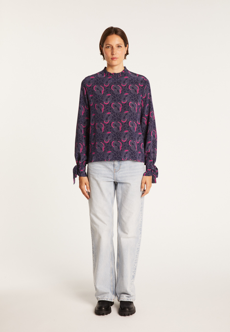 Silk blouse Maison Montagut x Maison Martin Morel - Exode