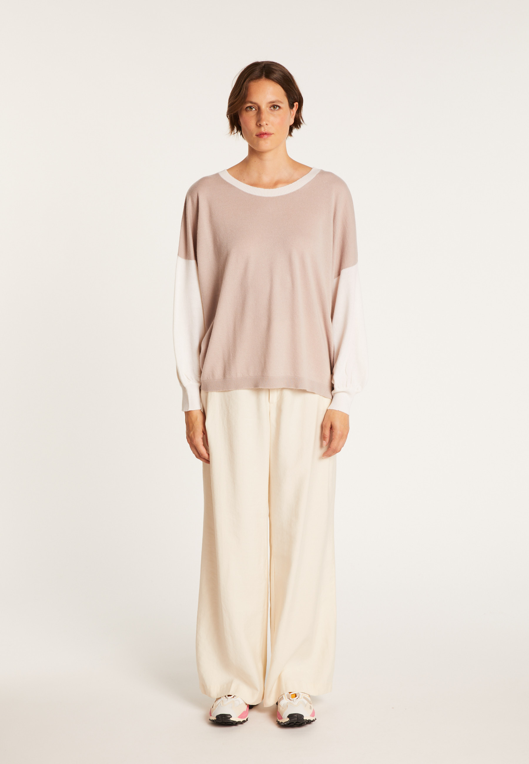 Maya-jersey knit sweater