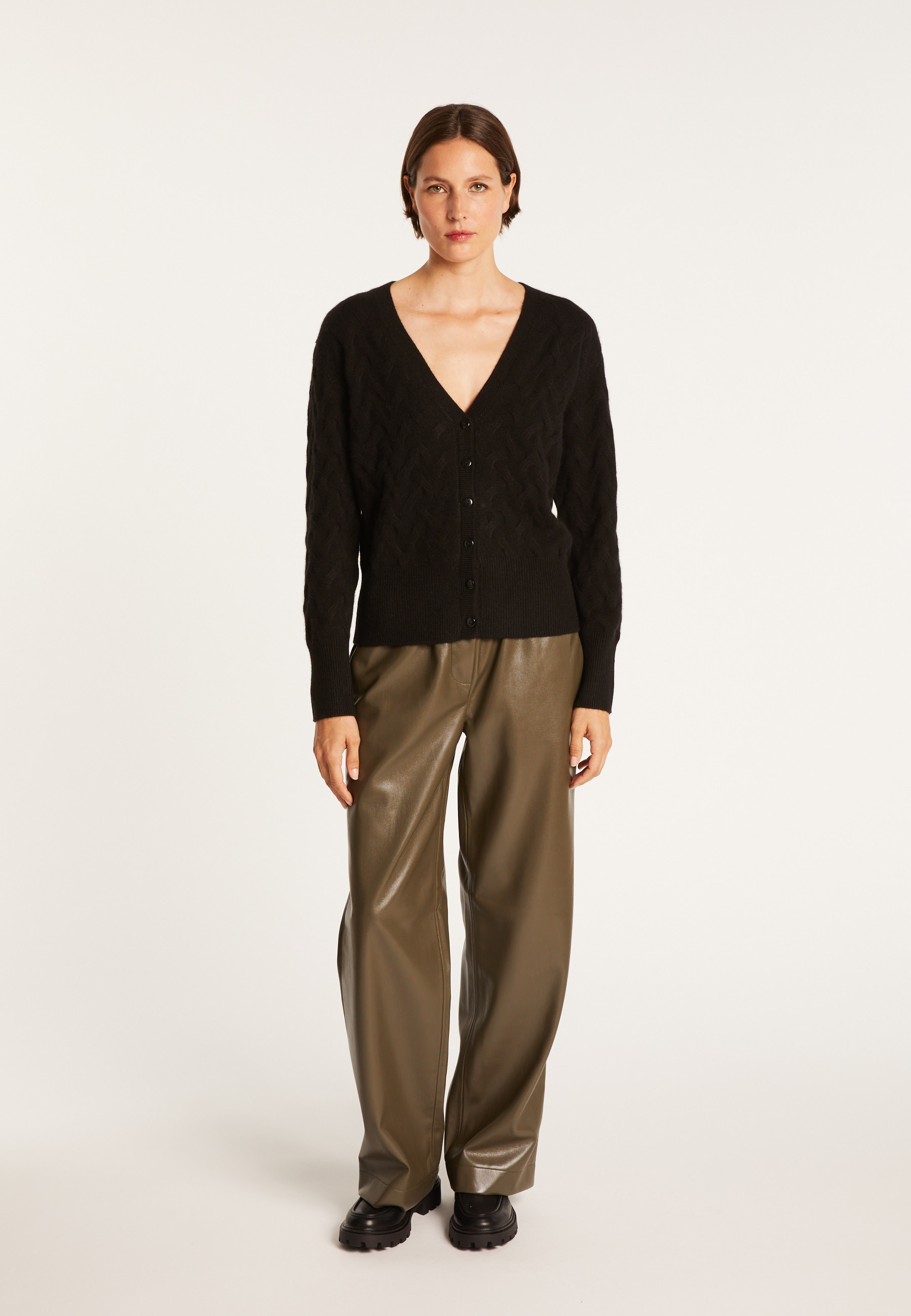 100% cashmere cardigan FIONA