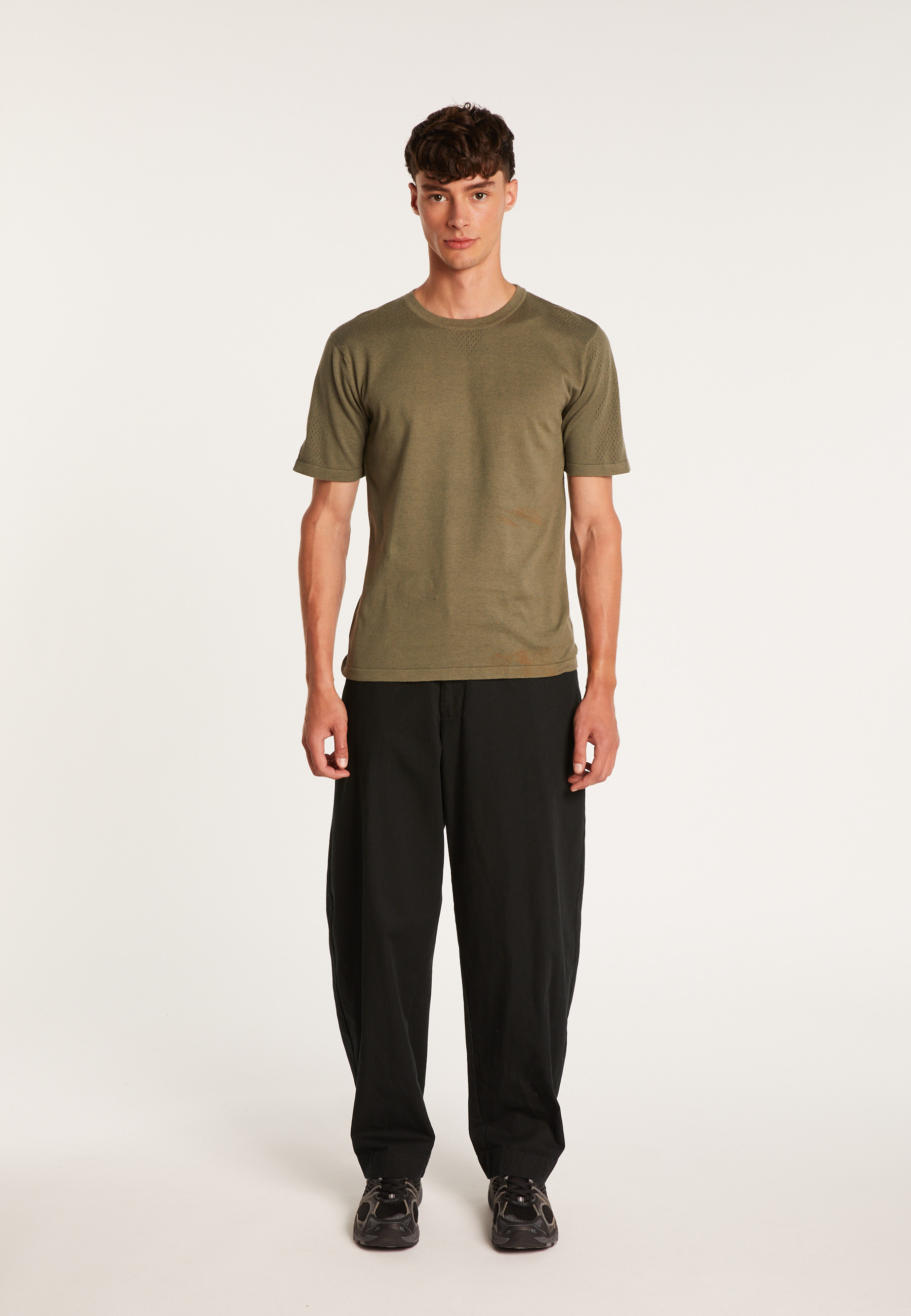 T-shirt en coton et soie - Lars 6410