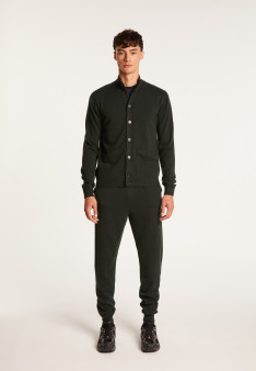 Buttoned cashmere cardigan with pockets - Erwan