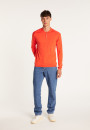 Pull col polo en laine et soie - Bartev 6883
