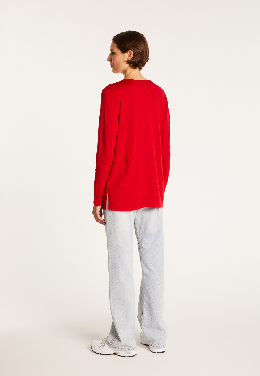 V-neck pullover made of wool Cité 