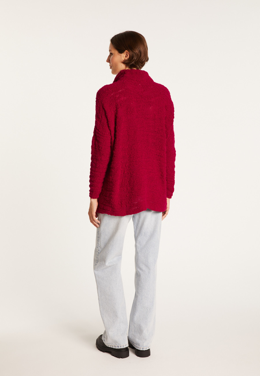 Oversized jumper with lacing - Semya