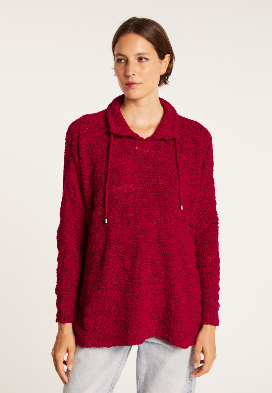 Pull oversize à cordons - Semya