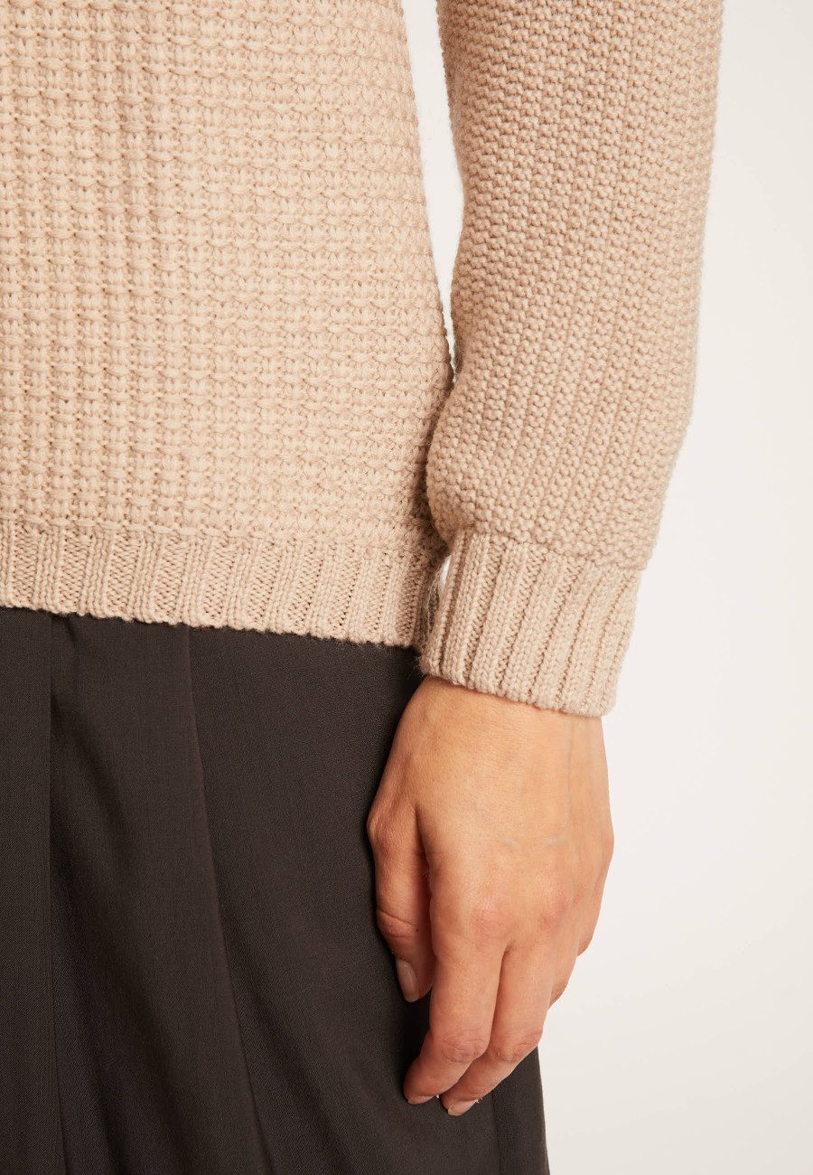 Women's V-neck jumper - Soizic