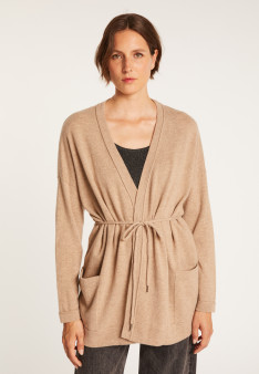 Cashmere cardigan with pockets – Hazel