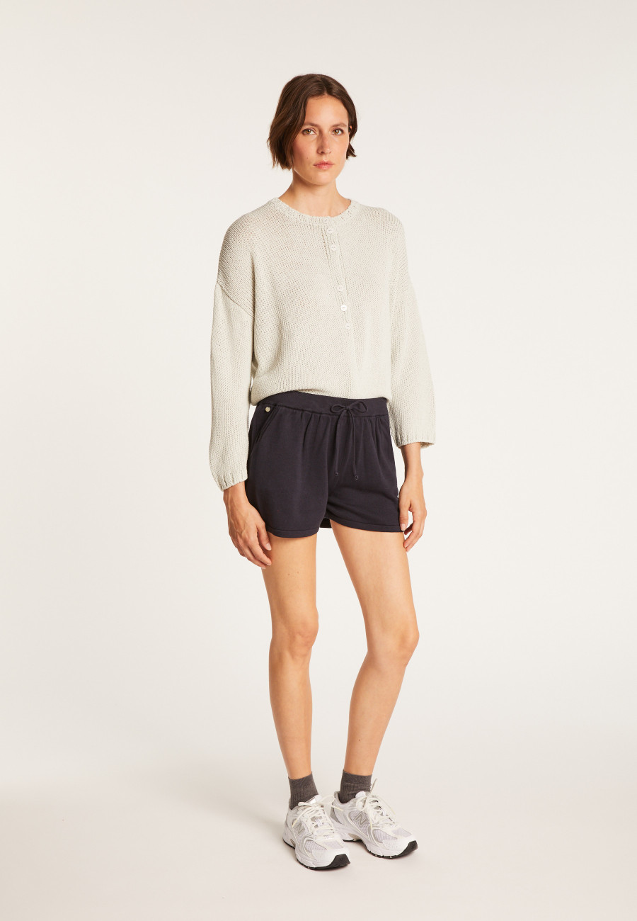 Cashmere cotton shorts - HAREM