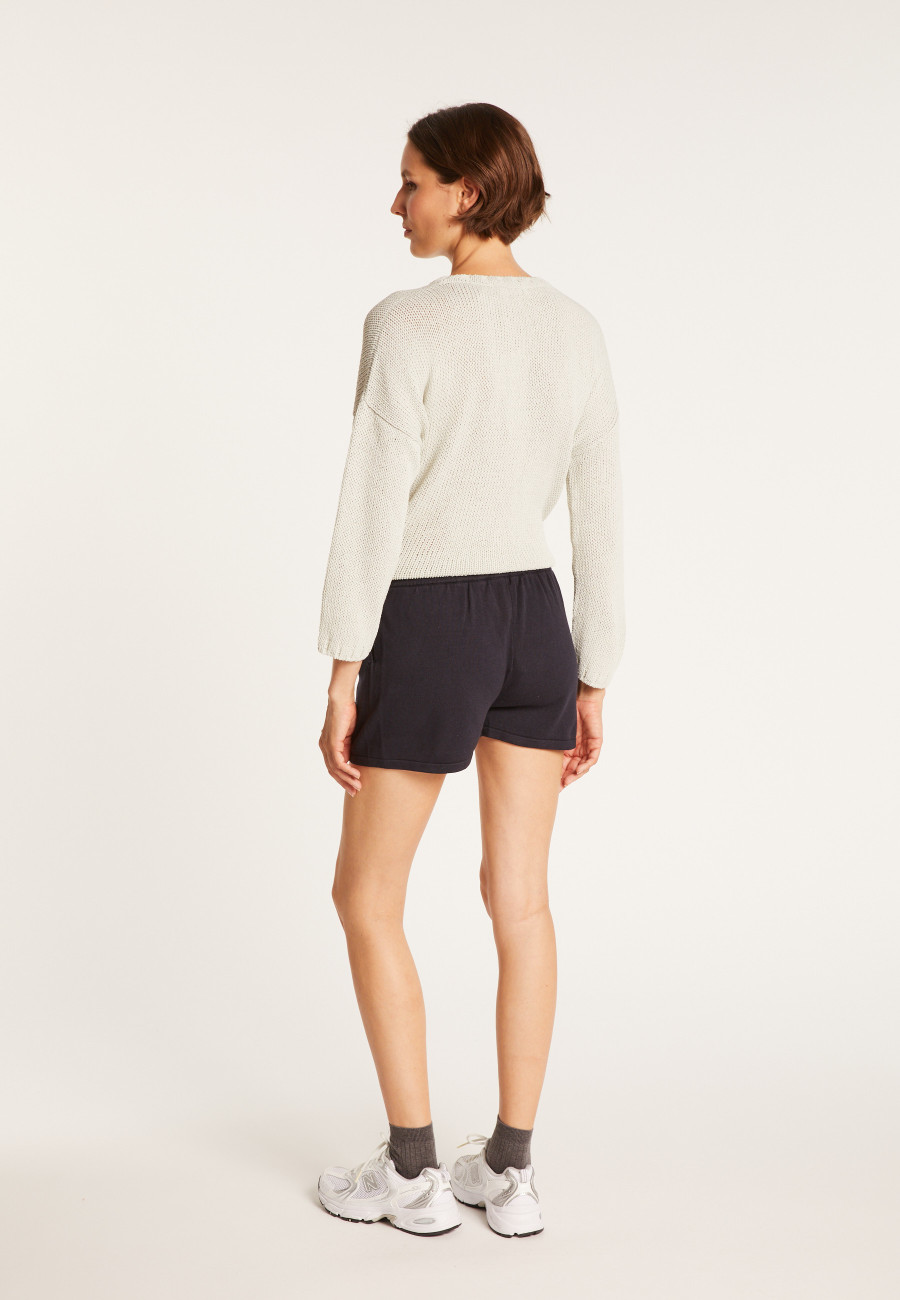 Cashmere cotton shorts - HAREM