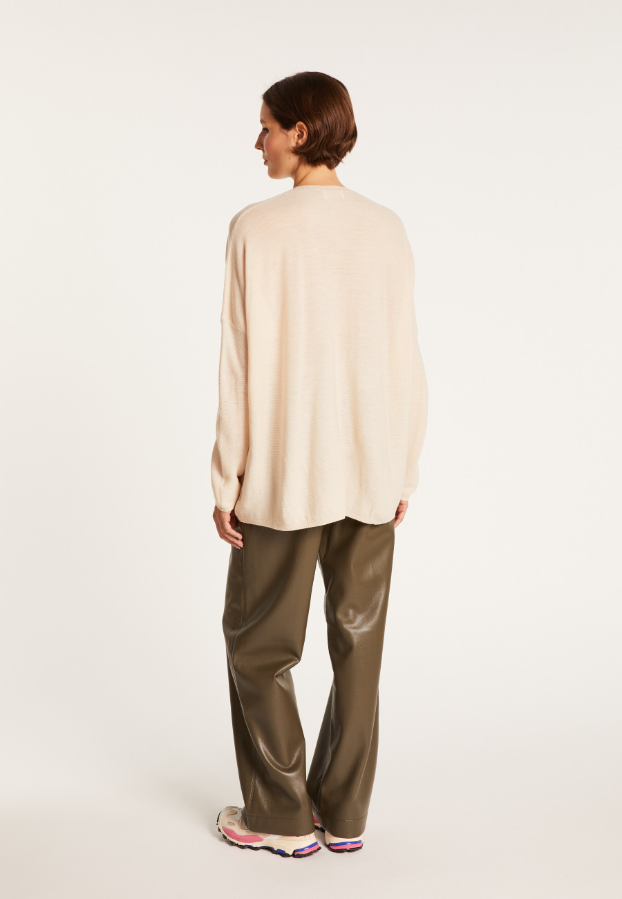 Gilet oversize en laine - Georgia