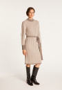 Robe pull laine et alpaga Gracy 6383 Grege pensée - 13 Beige moyen