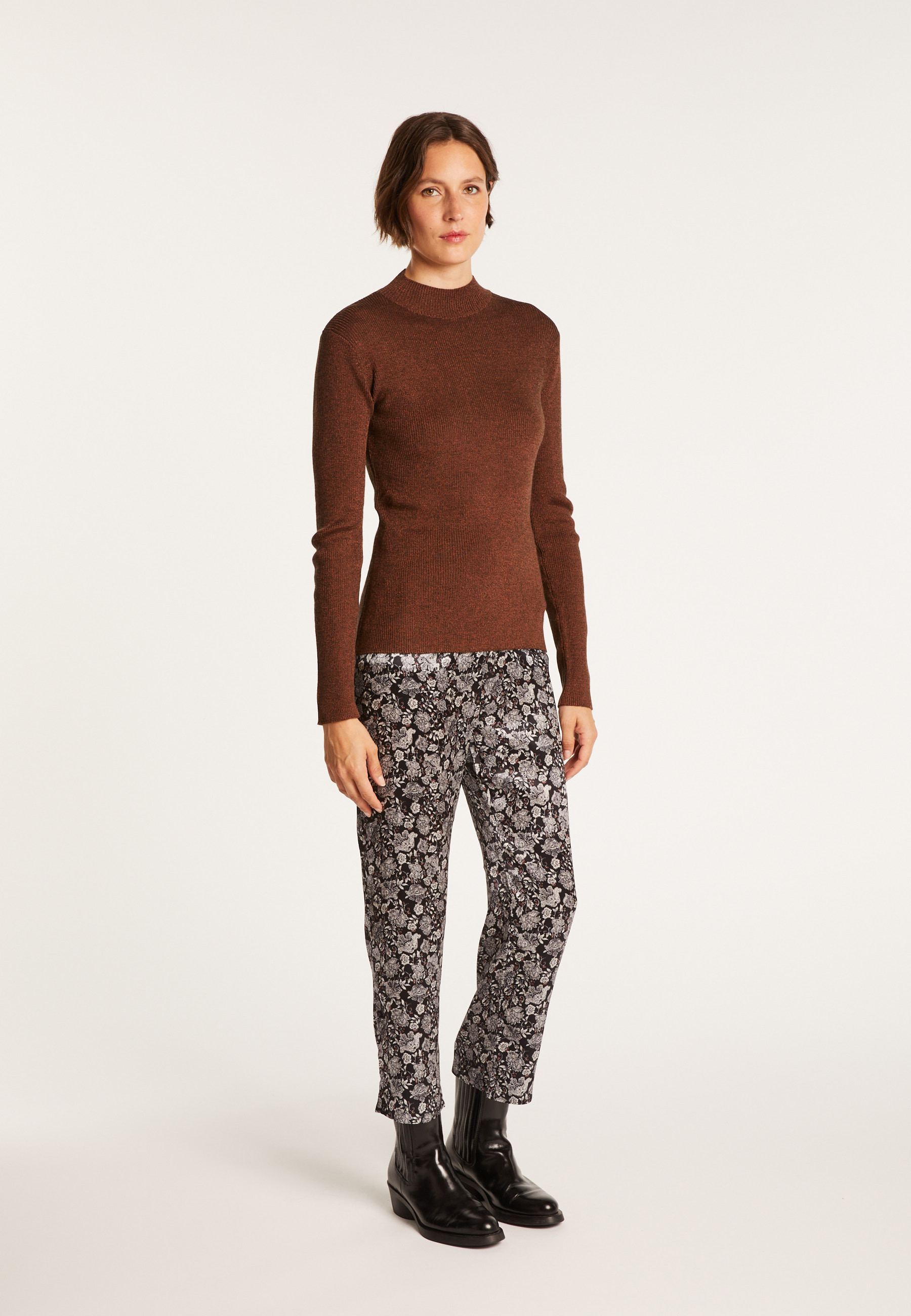 Pull col montant Ginette