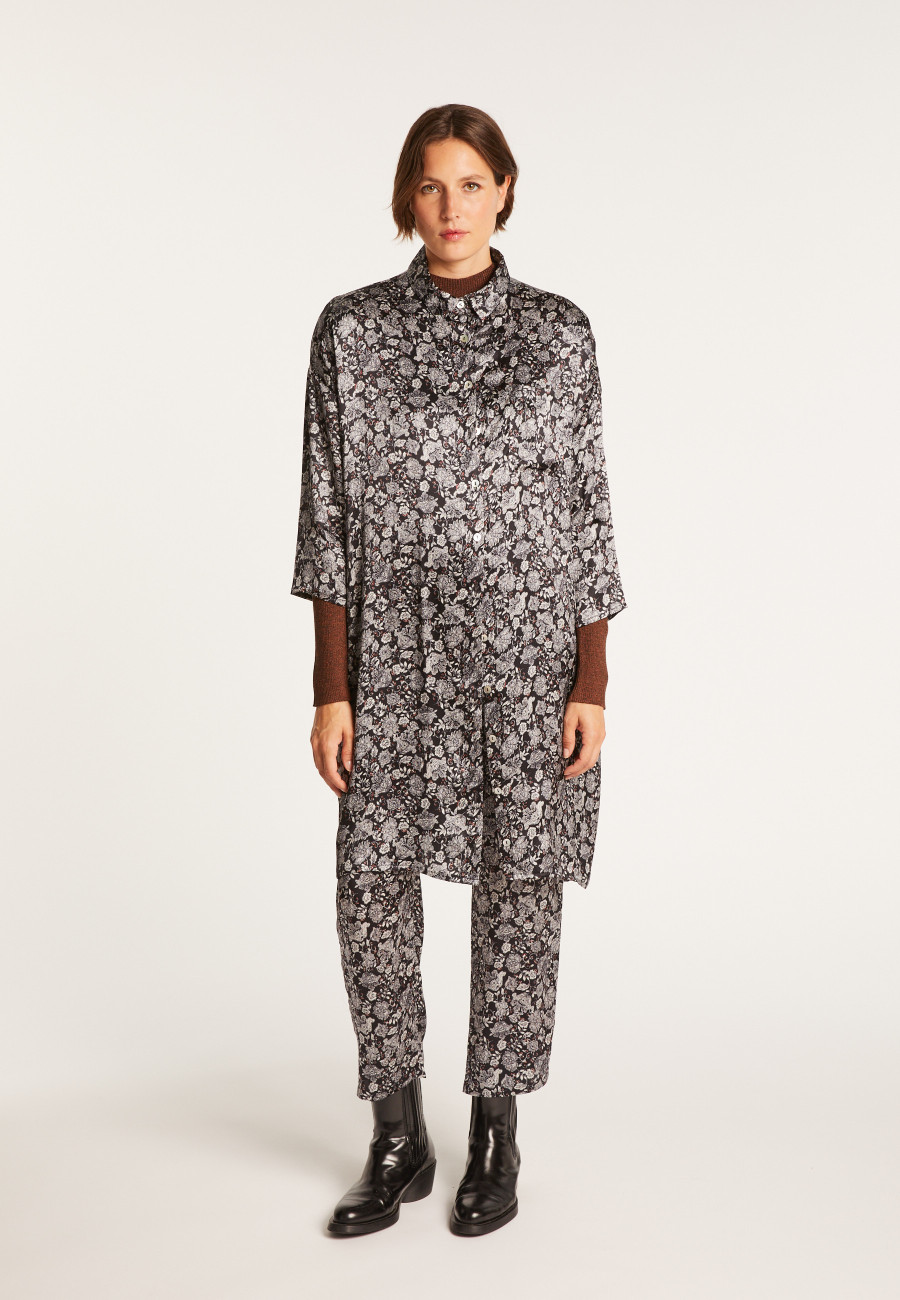 Silk shirt-dress by Maison Montagut & Maison Martin Morel - Gaspar