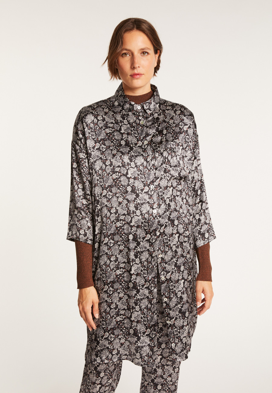 Silk shirt-dress by Maison Montagut & Maison Martin Morel - Gaspar