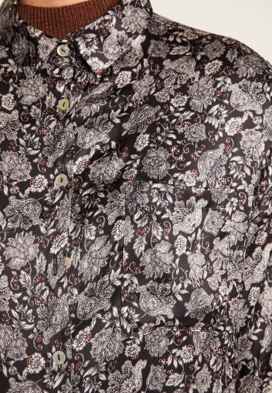 Silk shirt-dress by Maison Montagut & Maison Martin Morel - Gaspar